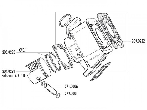 Kit joints cylindre - kit,