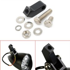 Moto 3/4" Support de bloc de montage de phare pour Harley Bobber Chopper MS