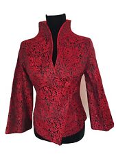 Veste Chinoise, Rouge & Noire, Marque NMK, Taille S (36), Neuve sans Etiquette