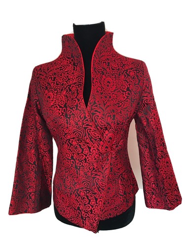 Veste chinoise rouge - chinoise,,