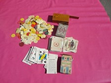 jeton de carte a jouer avec boite et carte