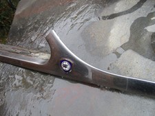 Lancia Flaminia Pininfarina Coupé Barre Décorative Gauche Chromée Avec Logo