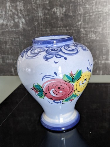 Vase faïence vestal du - vase,