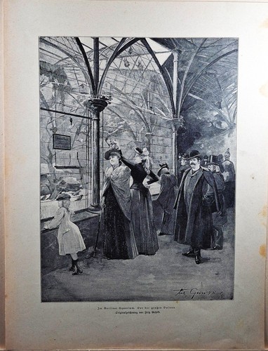 Wood engraving circa 1890 - ., in