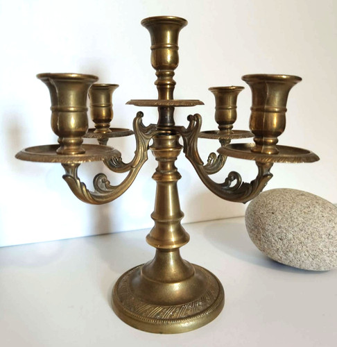 Antique vintage brass light - antique,
