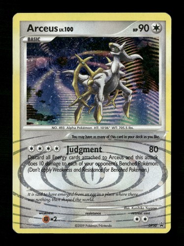 Arceus dp50 holo diamond - arceus,