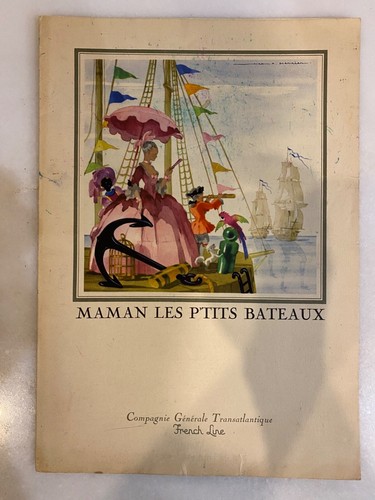 Ancien menu paquebot liberte - ancien,