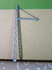 91Z Vintage Jouef 2688 France 1 Poteau de Caténaire Gris H 11 cm Ho 1:87