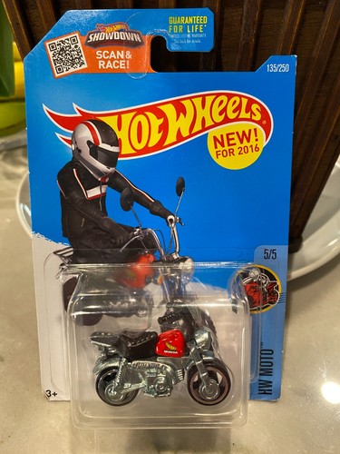 2016 hot wheels honda monkey - wheels,