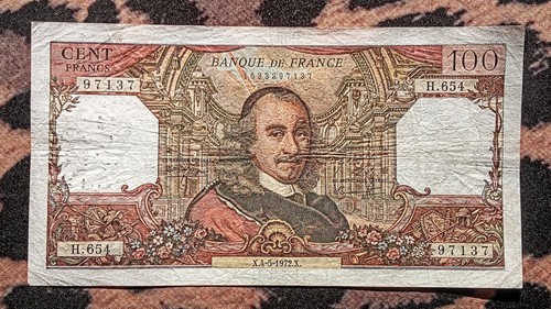 Billet 100 francs corneille - billet,