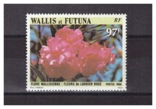 WALLIS ET FUTUNA . N° 351  .  97 F   LAURIER   ROSE   NEUF   **  .  SUPERBE .