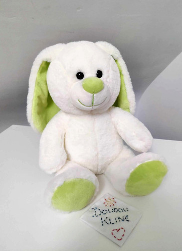 Peluche doudou lapin assis - peluche/doudou,