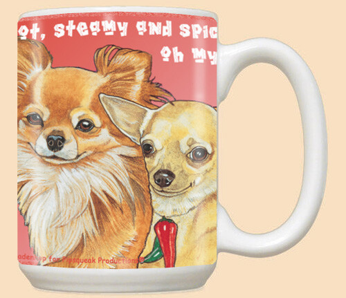 Chihuahua ceramic coffee - coffee, mug