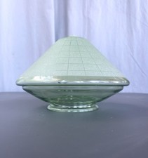 Gros Globe verre granité vert