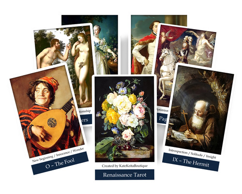 Tarot renaissance jeu de - renaissance, 78