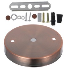  1 ensemble de couvercle de plaque de plafonnier, plaque de montage de luminaire