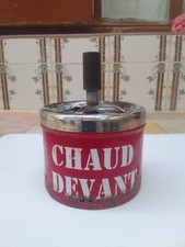 Cendrier vintage chaud devant