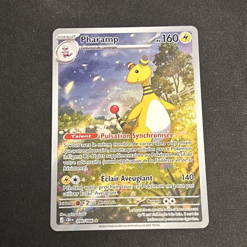 Carte pokémon pharamp - carte,