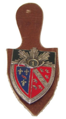 Insigne pucelle 1er régiment - insigne,