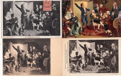 Lot old postcards - old,