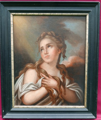 Portrait jeune femme epoque - de,