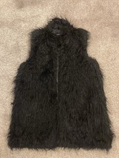 Batik Black Afghan Faux Fur