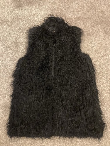 Batik black afghan faux fur - afghan,