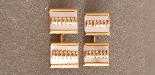 Boutons manchette chaine - de,