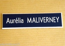 plaque de boite aux lettres