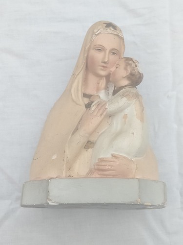 Statue vierge enfant - vierge, l’enfant