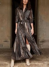 Robe Chemise Imprimé Animal