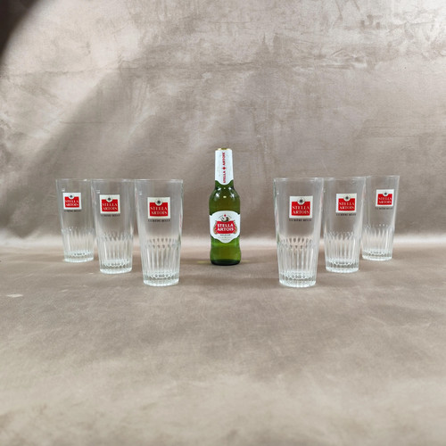 Lot verres à bière - 6,
