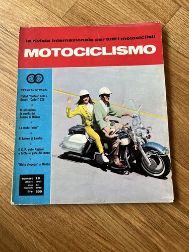 Rivista motociclismo ottobre - motociclismo,