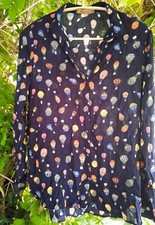 ravissante chemise ZARA 36 38 M marine