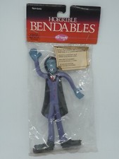 FIGURINE ANCIENNE PVC PLASTIQUE FLEXIBLE HORREUR MONSTRE * LE VAMPIRE DRACULA