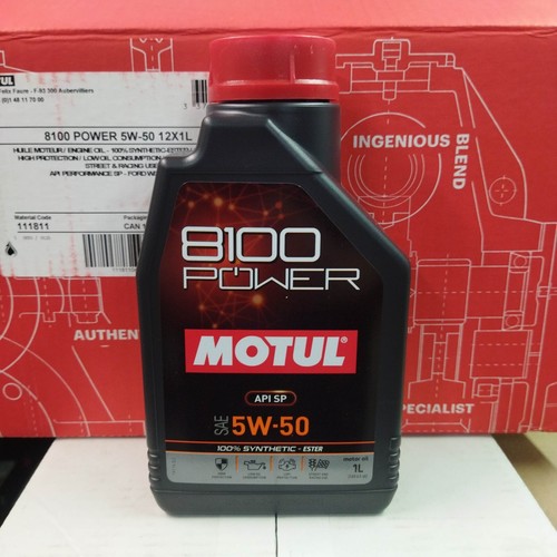 Huile motul 8100 power - 8100, 5w50
