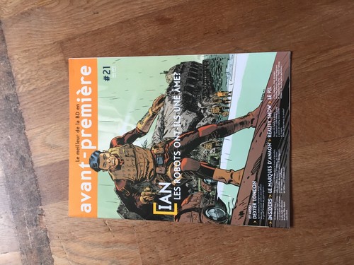 Journal avant premiere - bd, 21