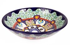 Lavabo à Poser Céramique Mexicain Décoratif Multicolore Vasque 44 cm - Juanetta