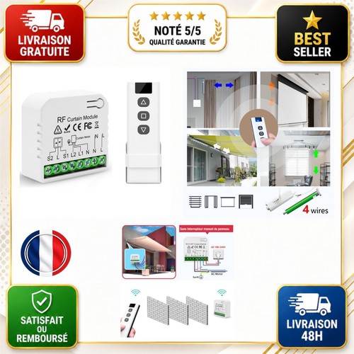 Module commande volet roulant