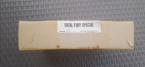Boite vide original - fatal, fury