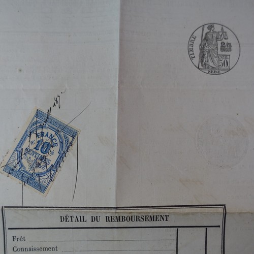 Timbre fiscaux quittance - timbre,