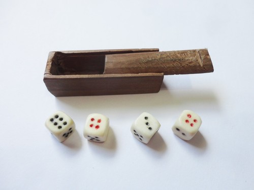 Vintage oxen bone bamboo - oxen,