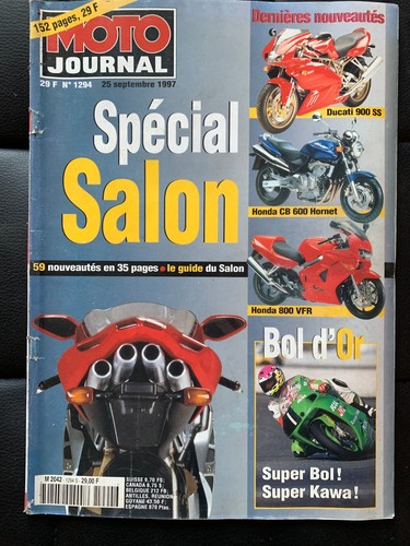 Moto journal 1294 - moto, n°1294