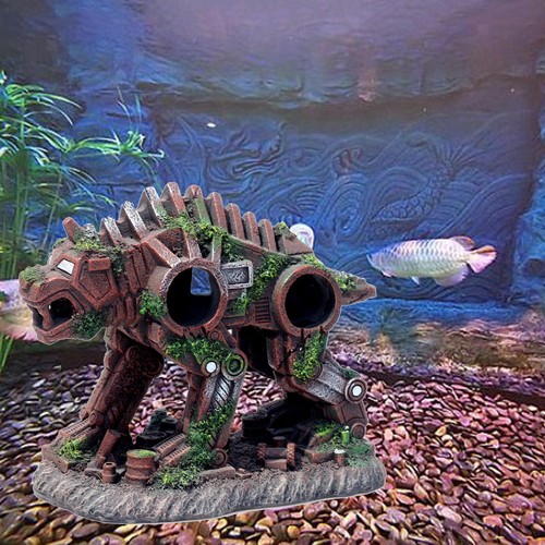 Résine aquarium ornement - résine,