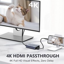 Carte d'acquisition HDMI 4K Vidéo Live Broadcast USB3.0 Data Caméra PS4 Recorde