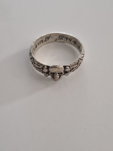 Bague tête mort repro - bague,
