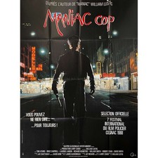 MANIAC COP Movie Poster  - 47x63 in. - 1988 - William Lustig, Bruce Campbell