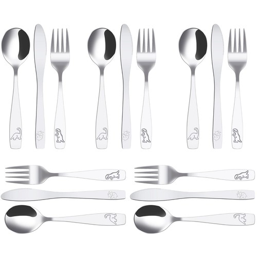 15pcs couverts enfant - inox, x