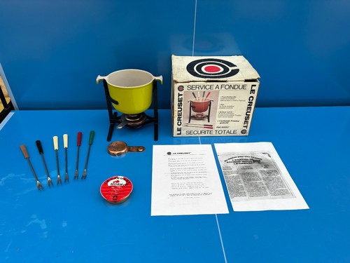 Creuset service fondue - service,