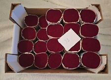 31 Fagots de laine Readicut Couleur rouge / bordeaux  anti-mites 100% pur laine